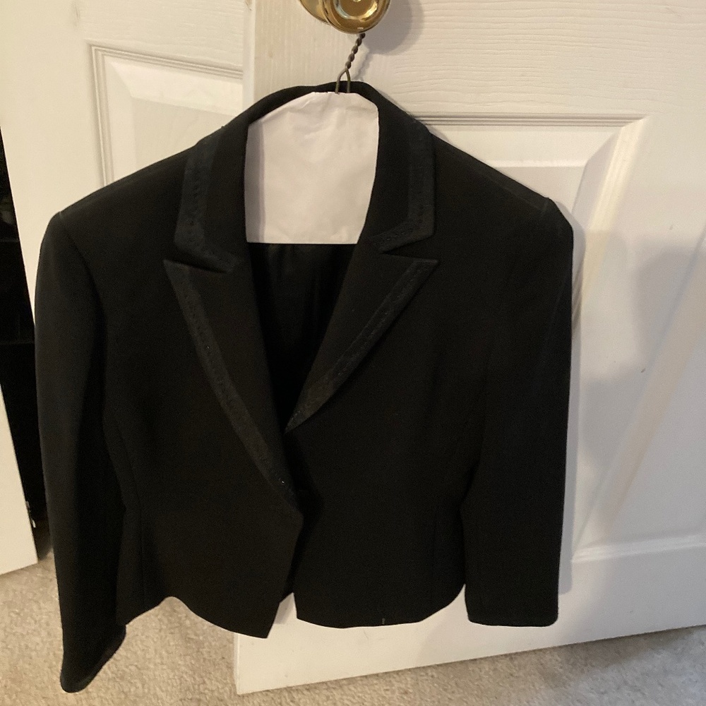 Evening dress and jacket
